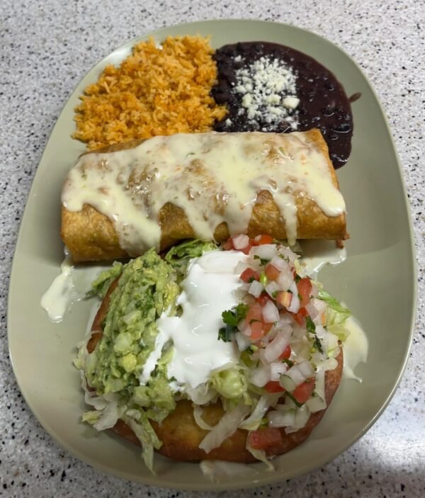 Chimichanga special