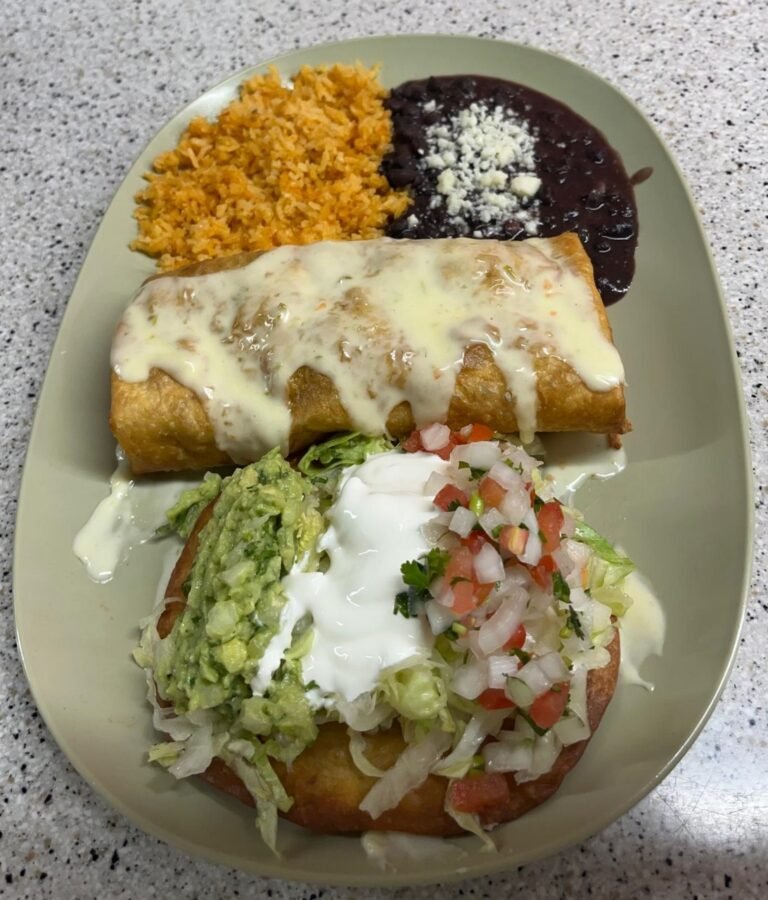 Chimichanga Special — Cheesy, Loaded With Guac & Pico, In Tampa, FL
