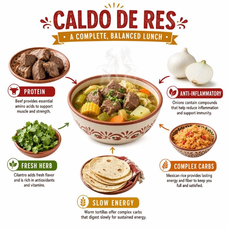 Infographic — What Makes Beef Soup a Complete Lunch