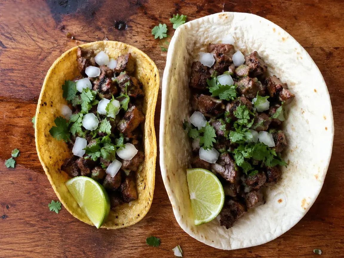 Corn Tortilla vs. Flour Tortilla
